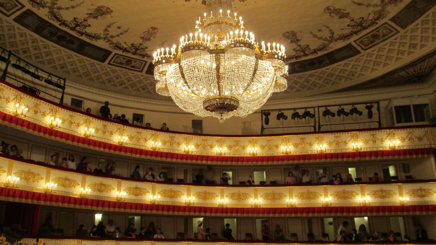 Александринский театр зал XIX век